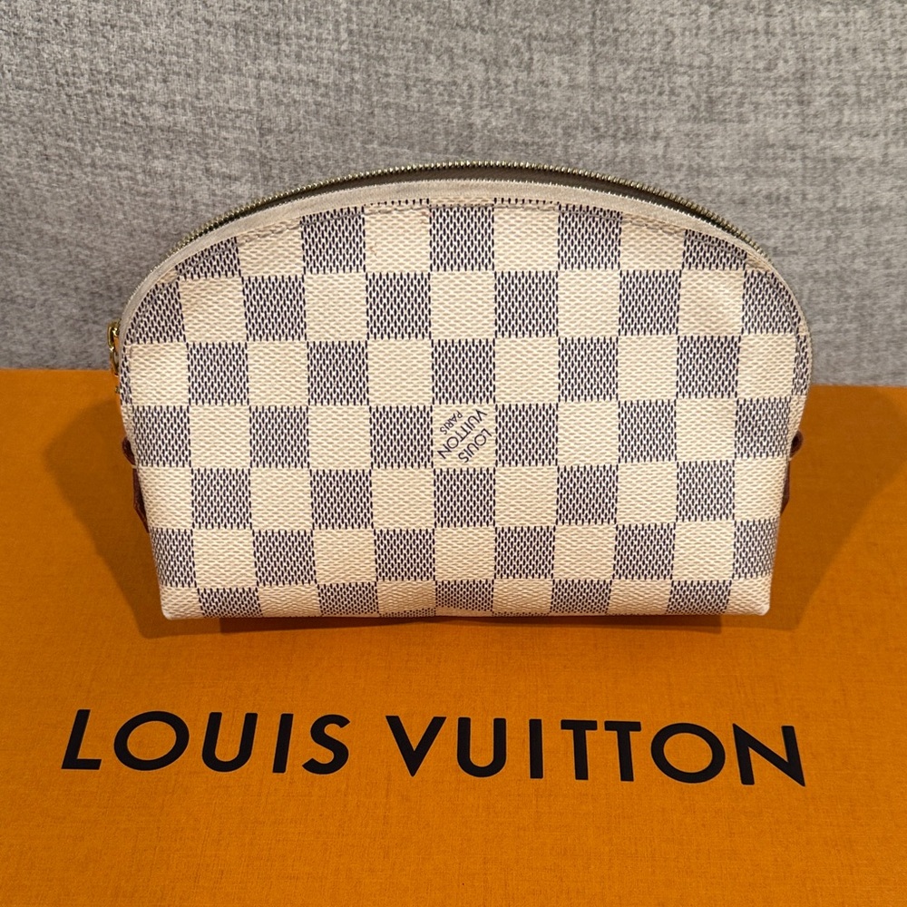 Louis Vuitton Damier Azur Cosmetic Pouch